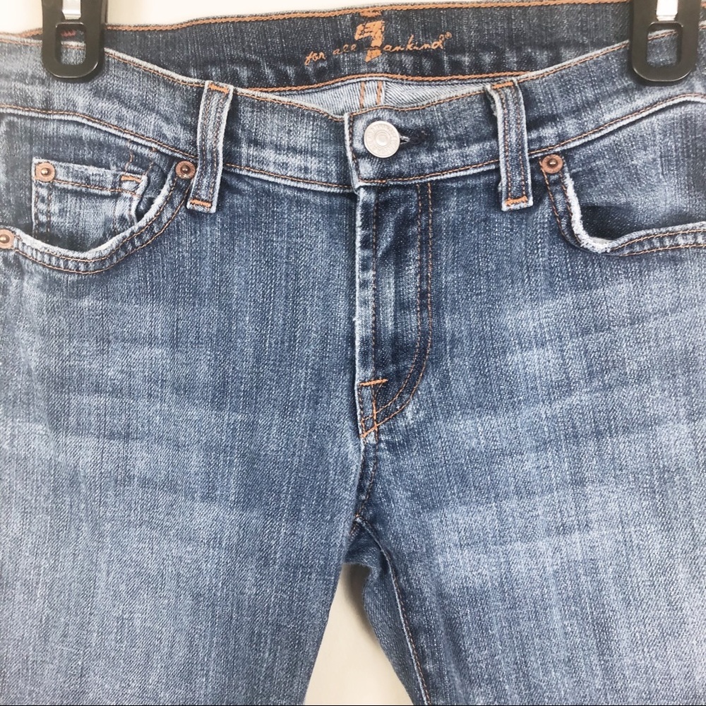 7 For All Mankind Skinny Jeans - Size 28 - Picture 2 of 8